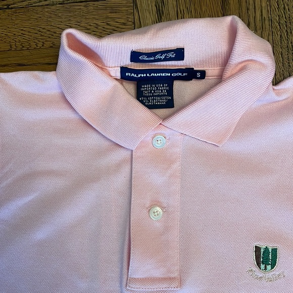 Sleeveless Classic Ralph Lauren Golf Polo with Pine Valley Golf Course Logo - Picture 3 of 6